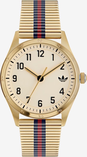 ADIDAS ORIGINALS Analog Watch in Cream / Blue / Gold / Red, Item view