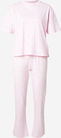 HunkemöllerPidžama 'Valerie' - ljubičasta boja: prednji dio