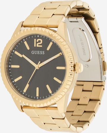 GUESS Uhr 'Chip' in Gold: Vorderseite