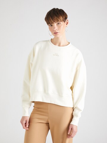 SISTERS POINT Sweatshirt 'HIKE' in White: front