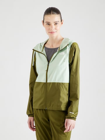 THE NORTH FACE Функциональная куртка 'CYCLONE' в Зеленый: спереди