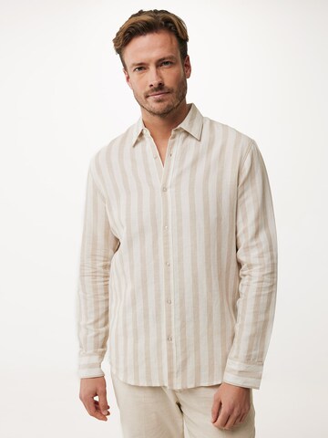 MEXX Regular Fit Hemd in Beige: Vorderseite
