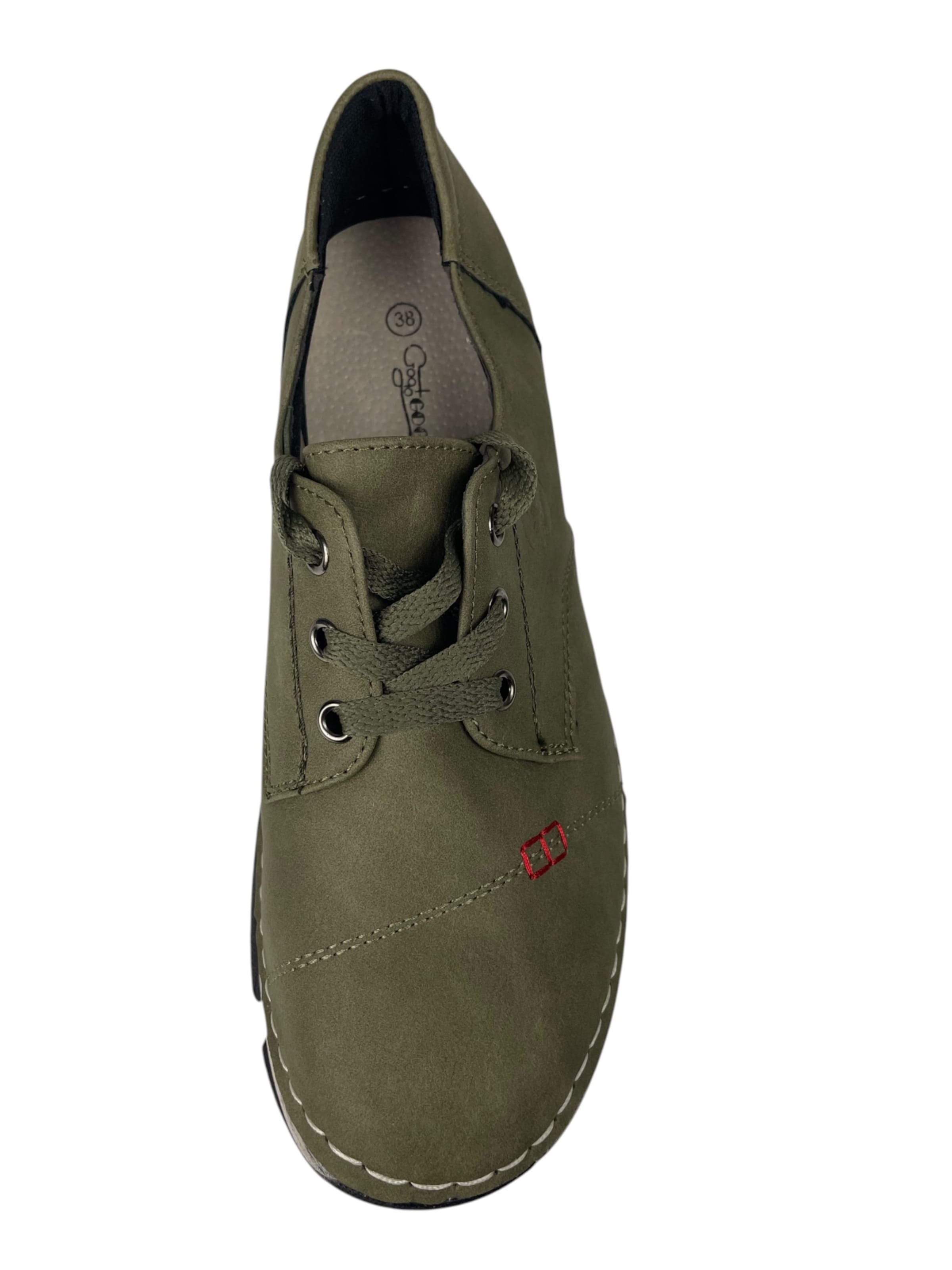 Chaussure à lacets Kumixi en vert