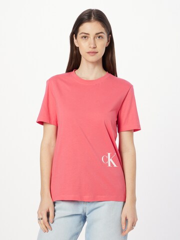 Calvin Klein Jeans Paita värissä vaaleanpunainen: edessä