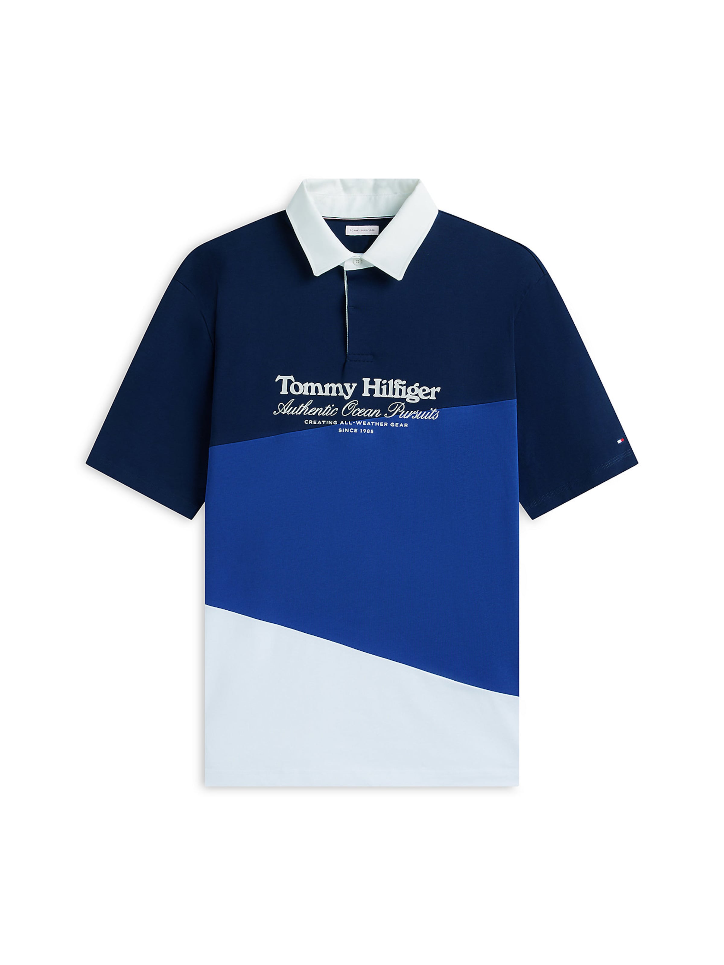 T-Shirt Tommy Hilfiger Big & Tall en bleu : devant