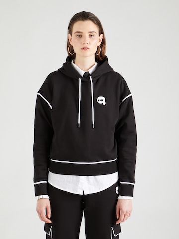 Karl Lagerfeld - Sweatshirt em preto: frente