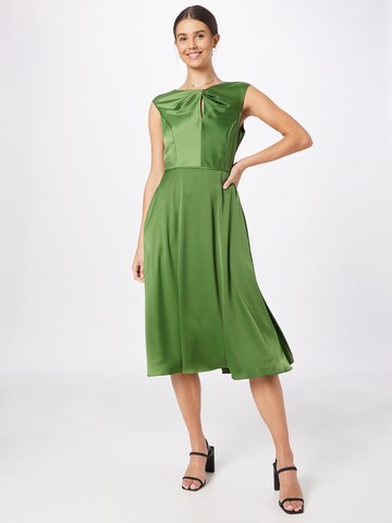 Vera Mont Cocktail Dress in Green: front