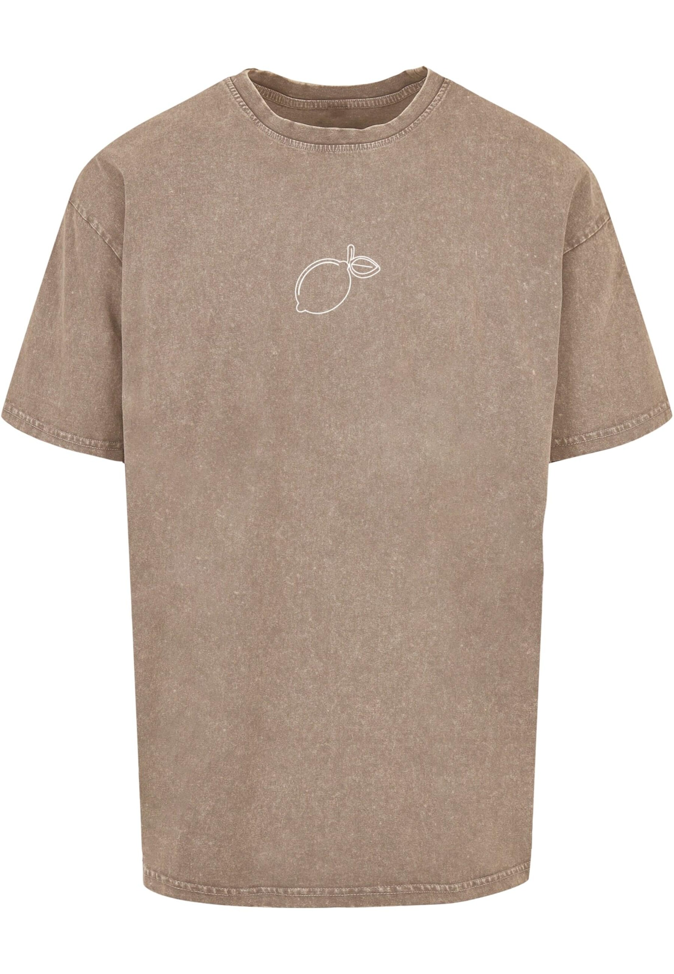 T-Shirt 'Summer - Lemon' Merchcode en beige : devant