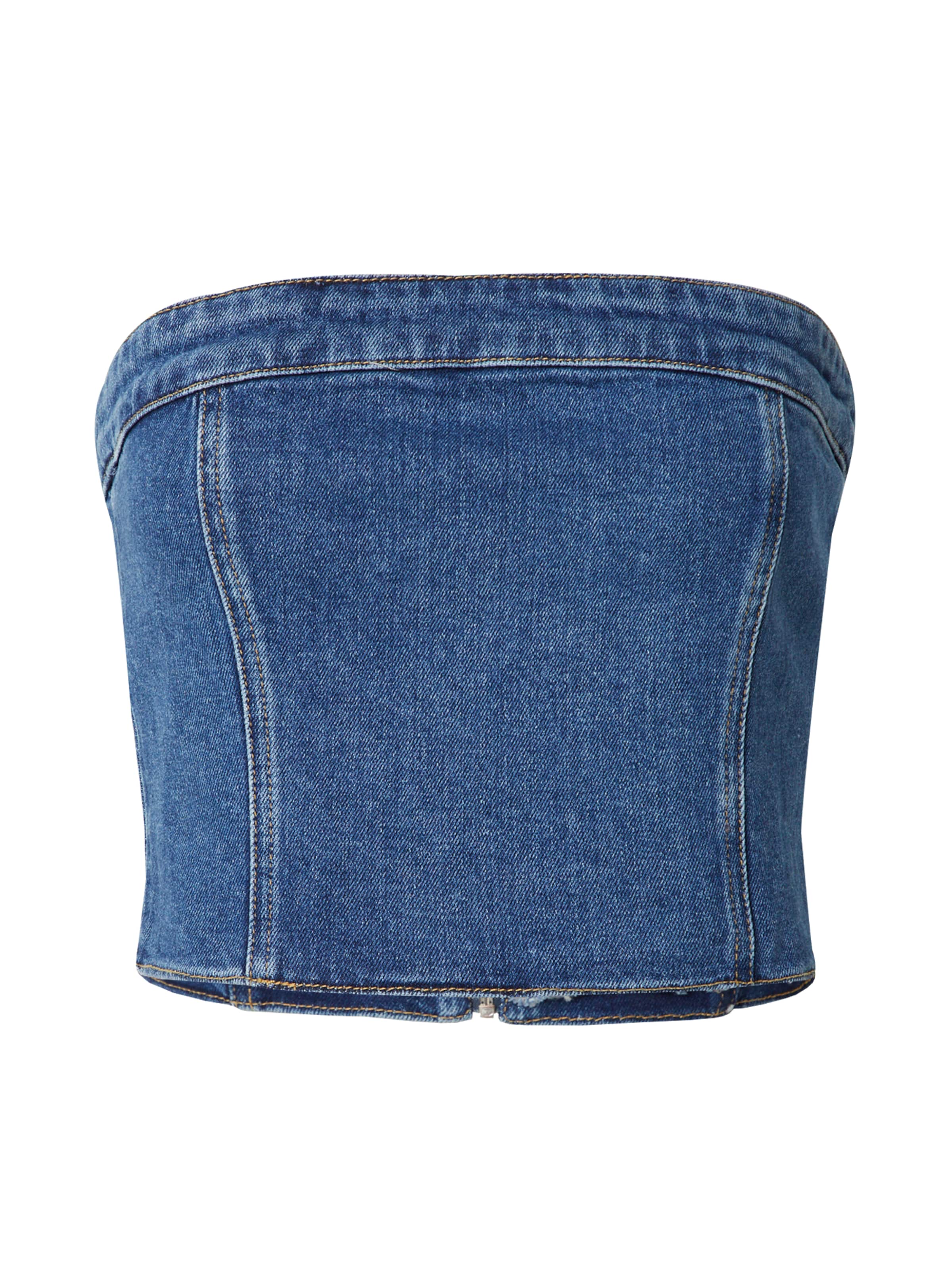 modström Top 'Ivanna' in Blue: front