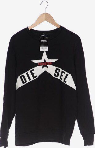 DIESEL Sweater L in Schwarz: predná strana