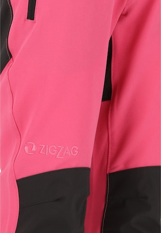 ZigZag Regular Workout Pants 'Scorpio' in Pink
