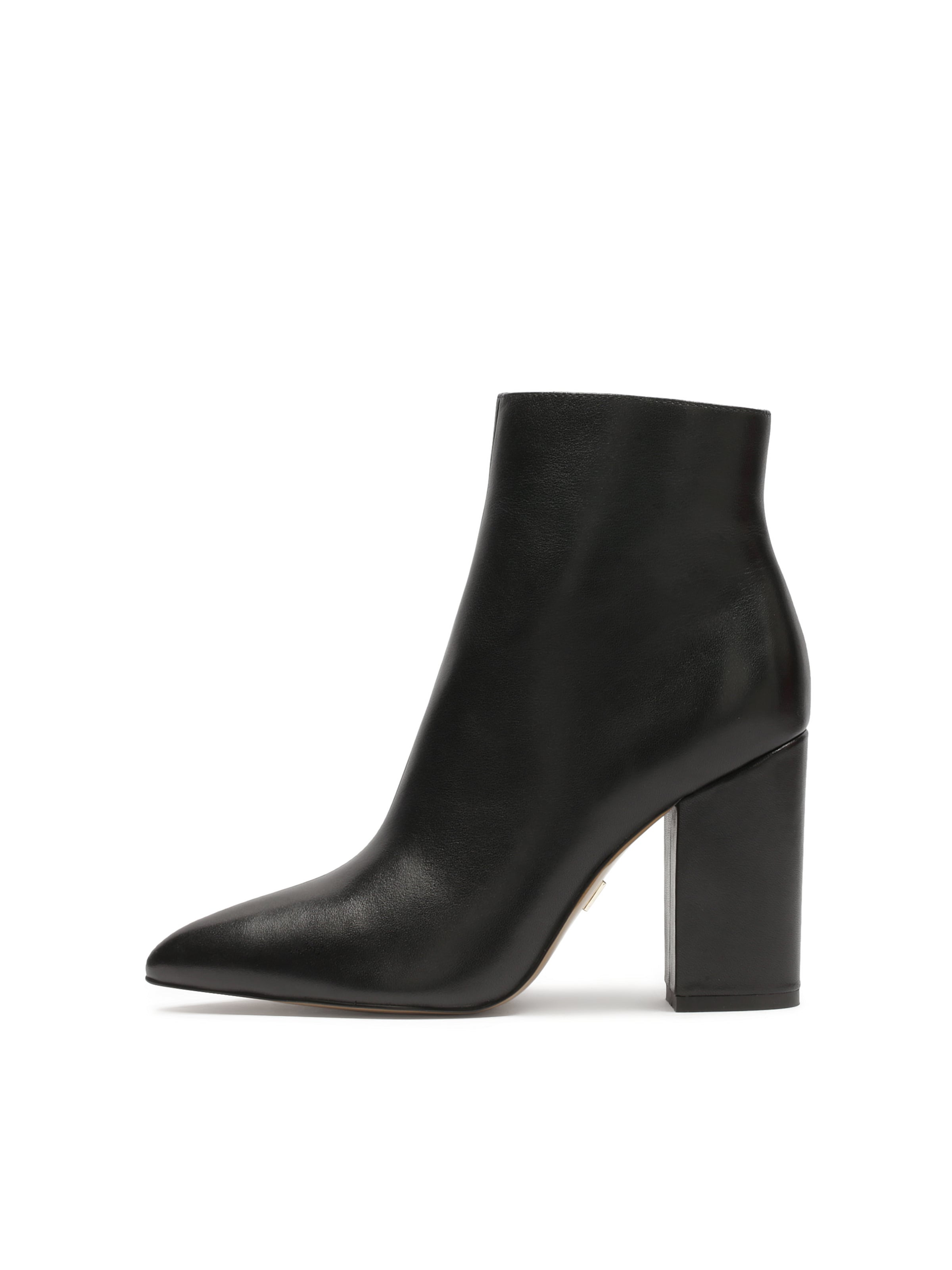 Kazar Booties in Black: front