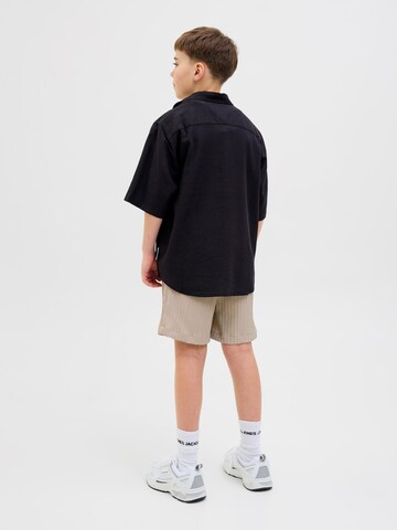 Coupe regular Chemise Jack & Jones Junior en noir
