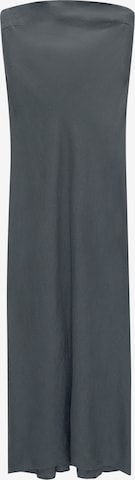 Rochie de seară de la Pull&Bear pe gri: față