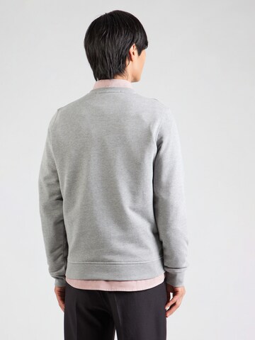 Bluză de molton de la Karl Lagerfeld pe gri: spate