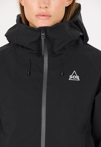SOS Skijacke 'Gravity' in Schwarz