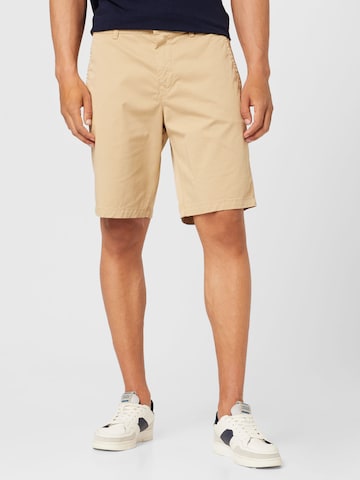 UNITED COLORS OF BENETTON Loosefit Shorts in Beige: predná strana