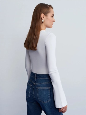 Dilvin Blouse in Wit