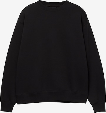 Pull&Bear Sweatshirt i sort: forside