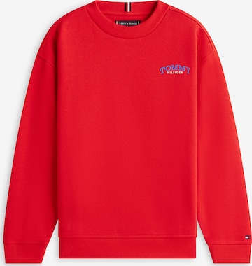 TOMMY HILFIGER Sweatshirt in Rot: Vorderseite