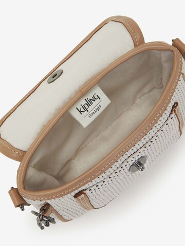 KIPLING Schoudertas 'Inaki' in Wit