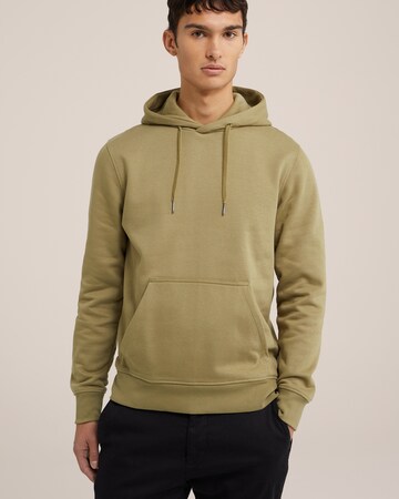 WE Fashion Sweatshirt in Green: front