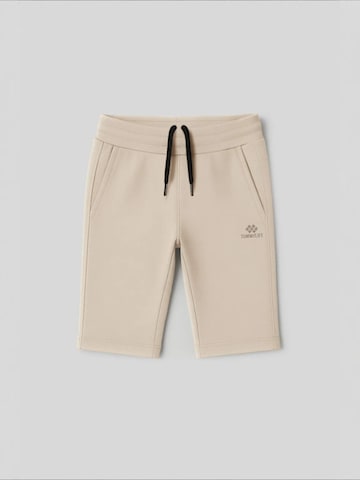 Tommy Life - Calças em bege: frente