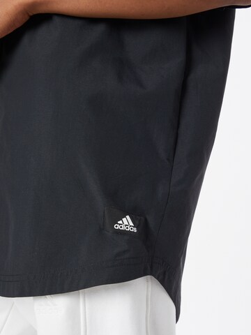 ADIDAS SPORTSWEAR Funktionsbluse in Schwarz