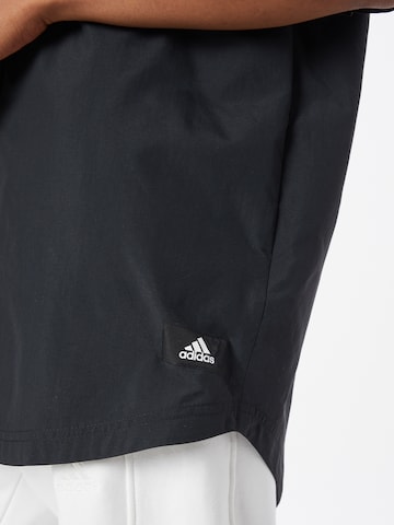 Chemisier fonctionnel ADIDAS SPORTSWEAR en noir