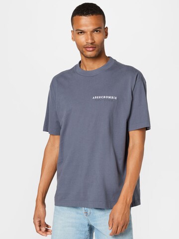 T-Shirt Abercrombie & Fitch en gris : devant