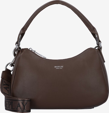 Sacs à main REPLAY en marron : devant