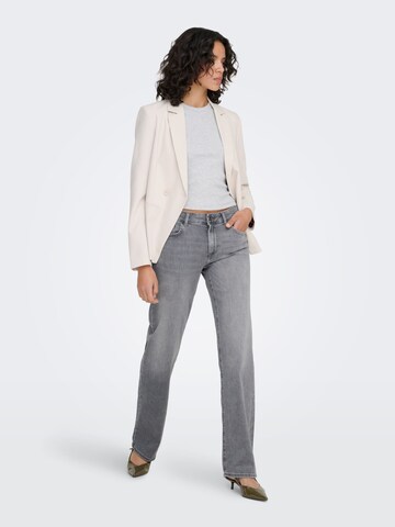 ONLY Baggy Jeans 'blush' in Grijs: voorkant