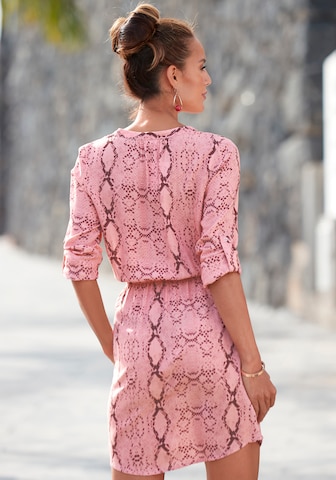 BUFFALO Kleid in Pink