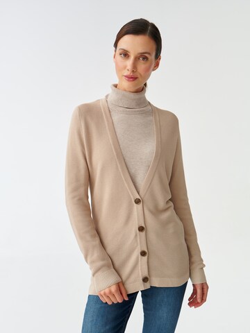 TATUUM Strickjacke 'PIMIKO' in Beige: predná strana