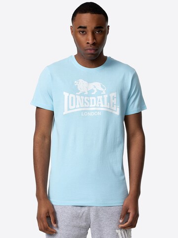 LONSDALE Μπλουζάκι 'St. Erney' σε μπλε: μπροστά