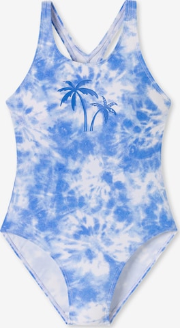Maillot de bain 'Aqua Teens Girl' SCHIESSER en bleu : devant