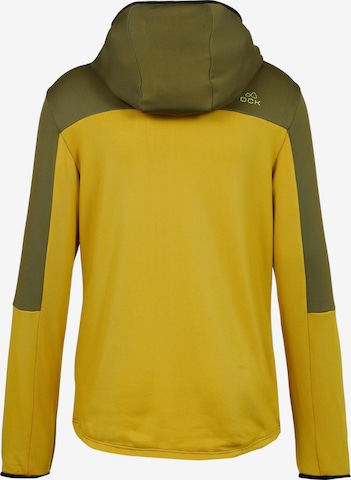 OCK Athletic Fleece Jacket in Yellow