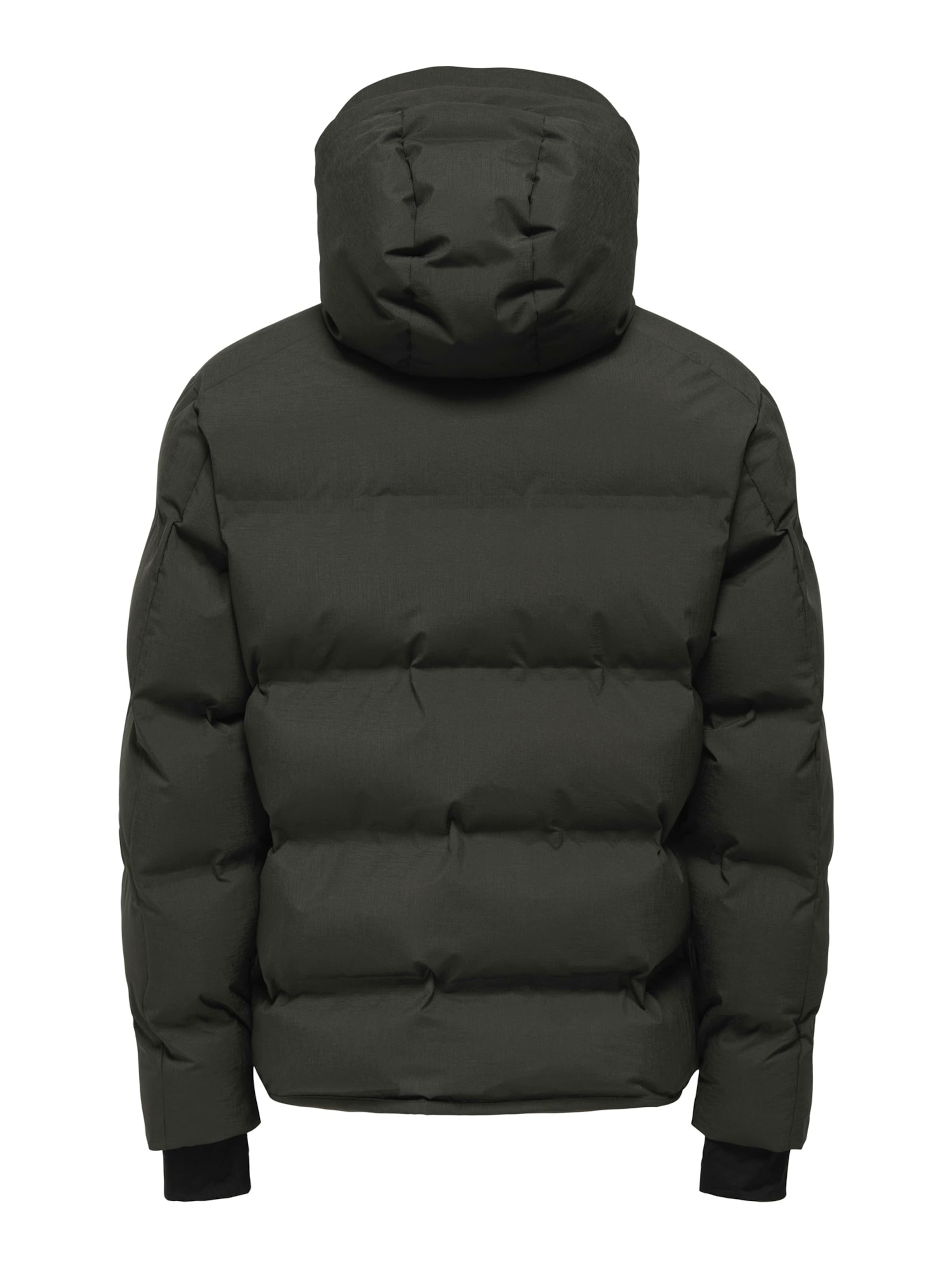 Only & Sons Зимняя куртка 'ONSMATHIS' в Серый