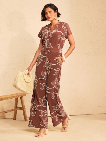 love & roses Jumpsuit in Braun