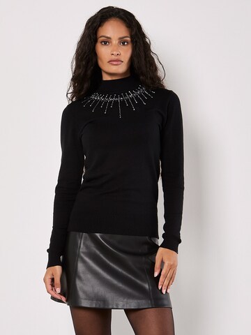 Apricot Pullover in Schwarz: Vorderseite