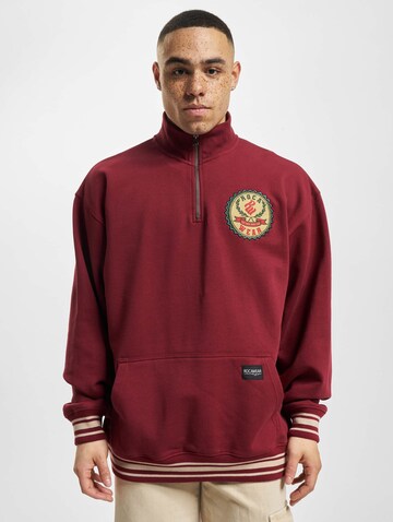 ROCAWEAR Sweatshirt 'Duke' in Red: front