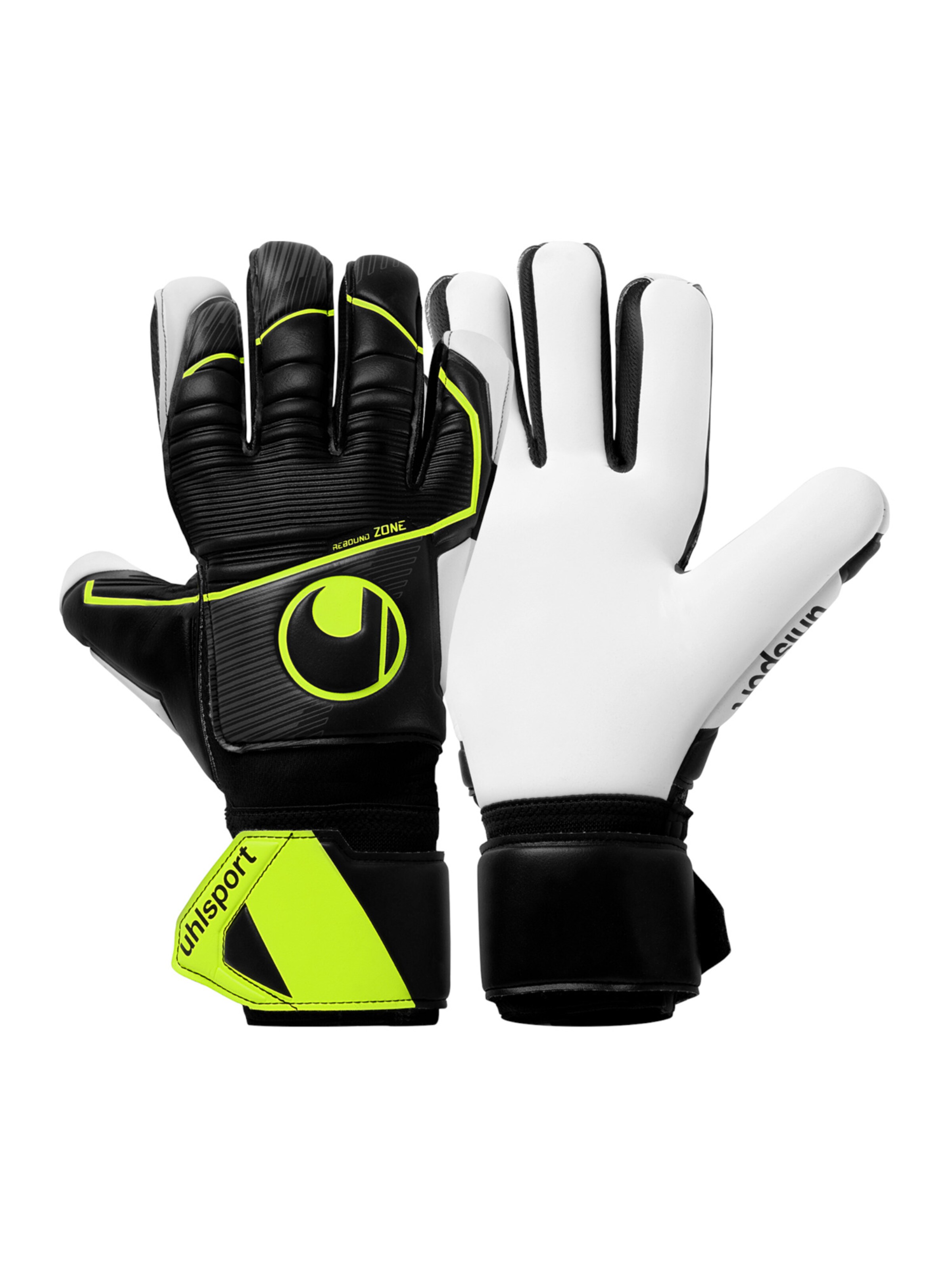 UHLSPORT Sporthandschuhe in Schwarz: Vorderseite