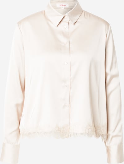 s.Oliver Bluse in XS in beige, Produktansicht