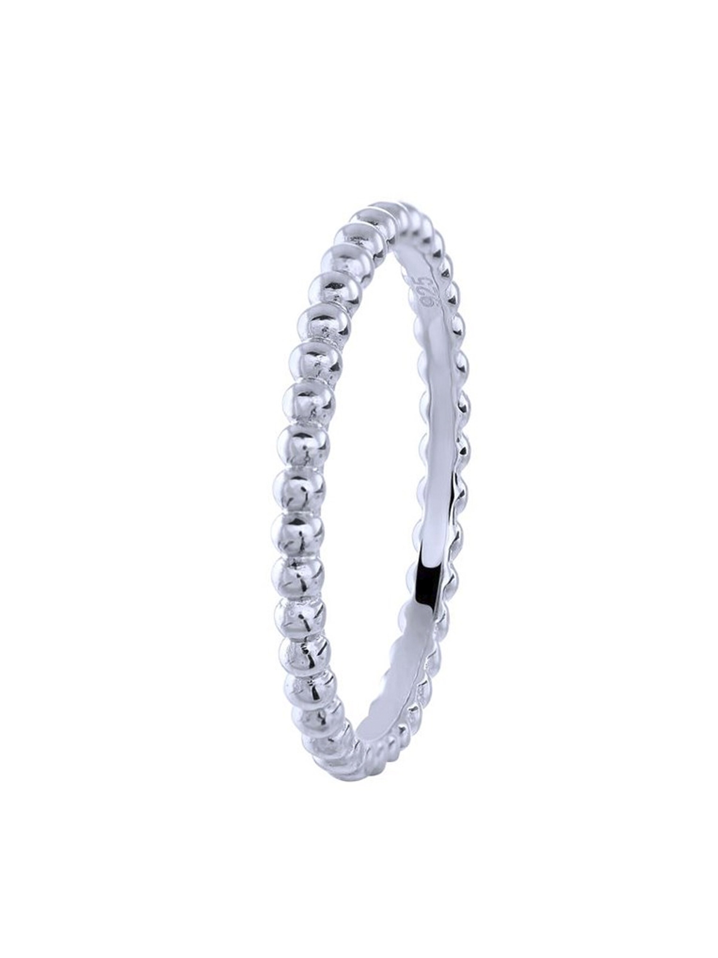 Lucardi Ring in Zilver: voorkant