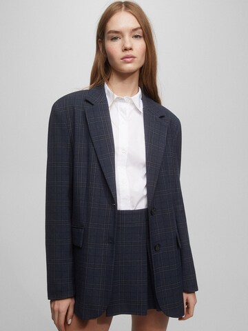 Pull&Bear Blazer in Blue: front