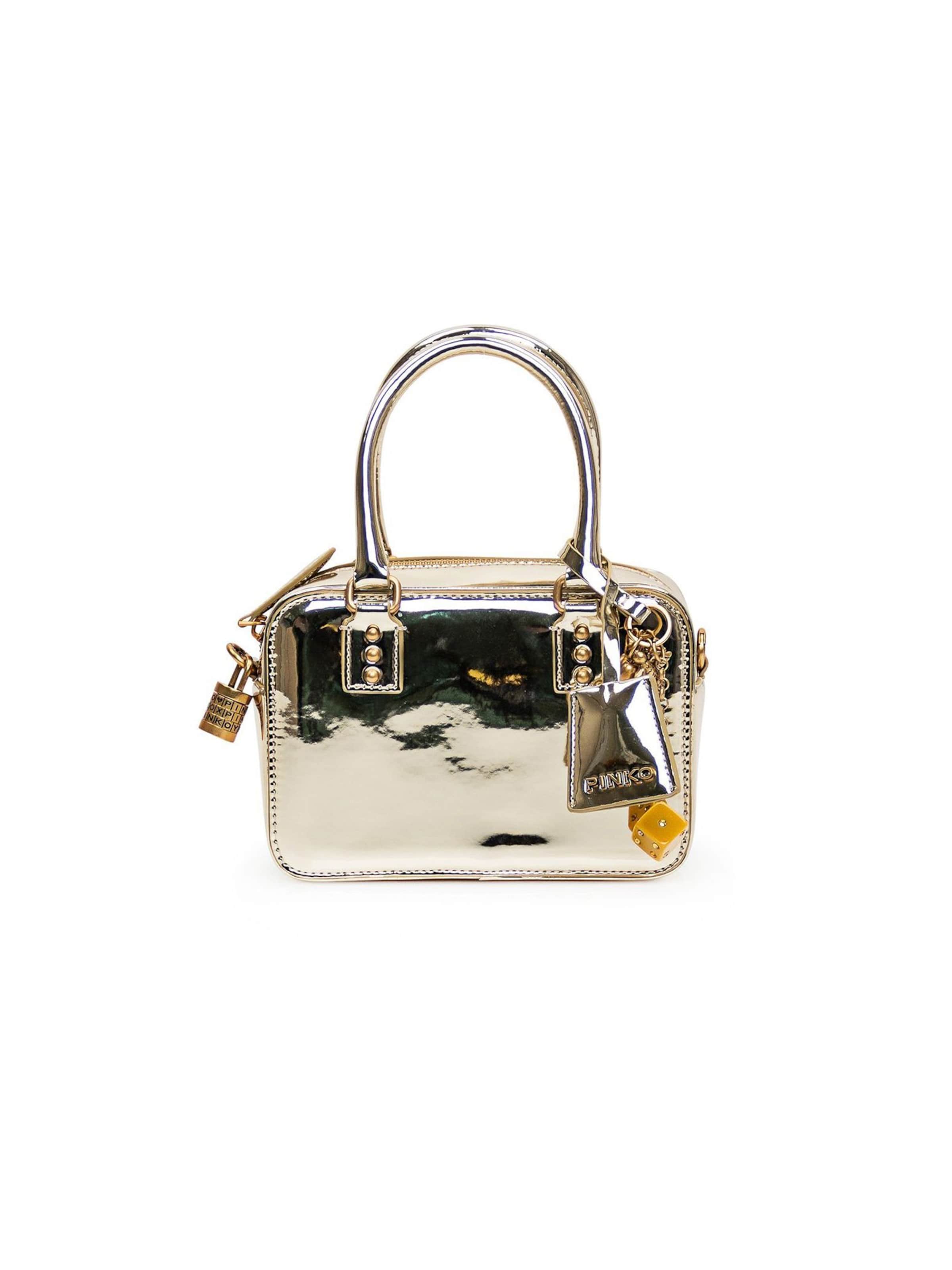 PINKO Handtasche 'Love Berry H3'‌‌‌‌‌‌‌‌‌‌ in Gold: Vorderseite