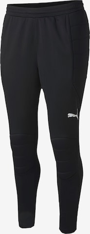 PUMA Regular Workout Pants in Black: front