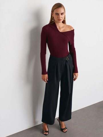 Dilvin Wide Leg Hose in Blau