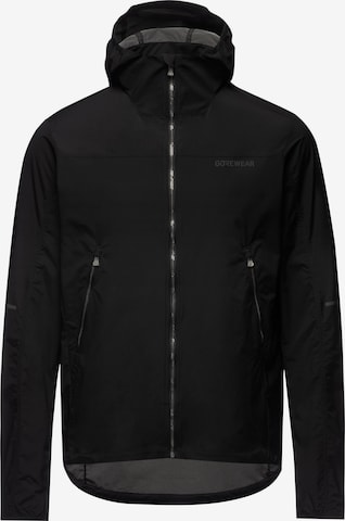 GORE WEAR Sportjacke 'Fernflow' in Schwarz: Vorderseite