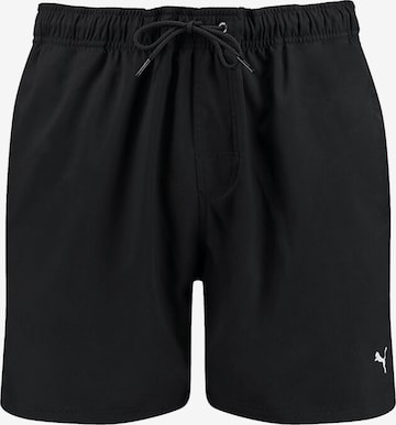 Regular Boardshorts PUMA en noir : devant